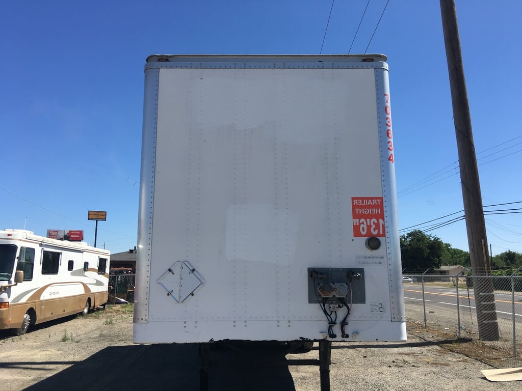 2000 WABASH DRYVAN Van Trailer