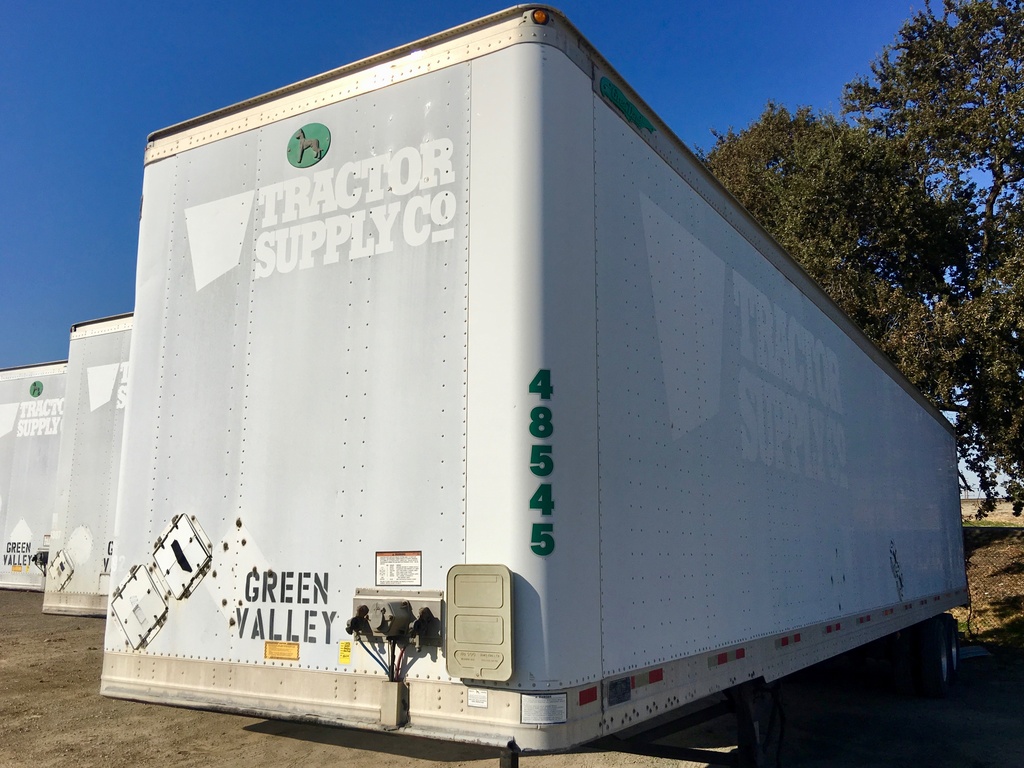 2000 GREAT DANE SEMI TRAILER Van Trailer