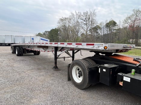 USED 2013 REITNOUER MAXMISER FLATBED TRAILER #15288-5