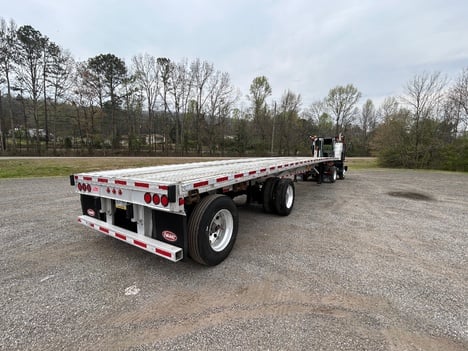 USED 2013 REITNOUER MAXMISER FLATBED TRAILER #15288-7