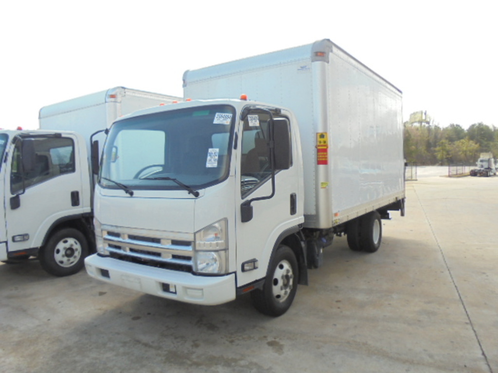 2011 ISUZU NPR Landscape Truck