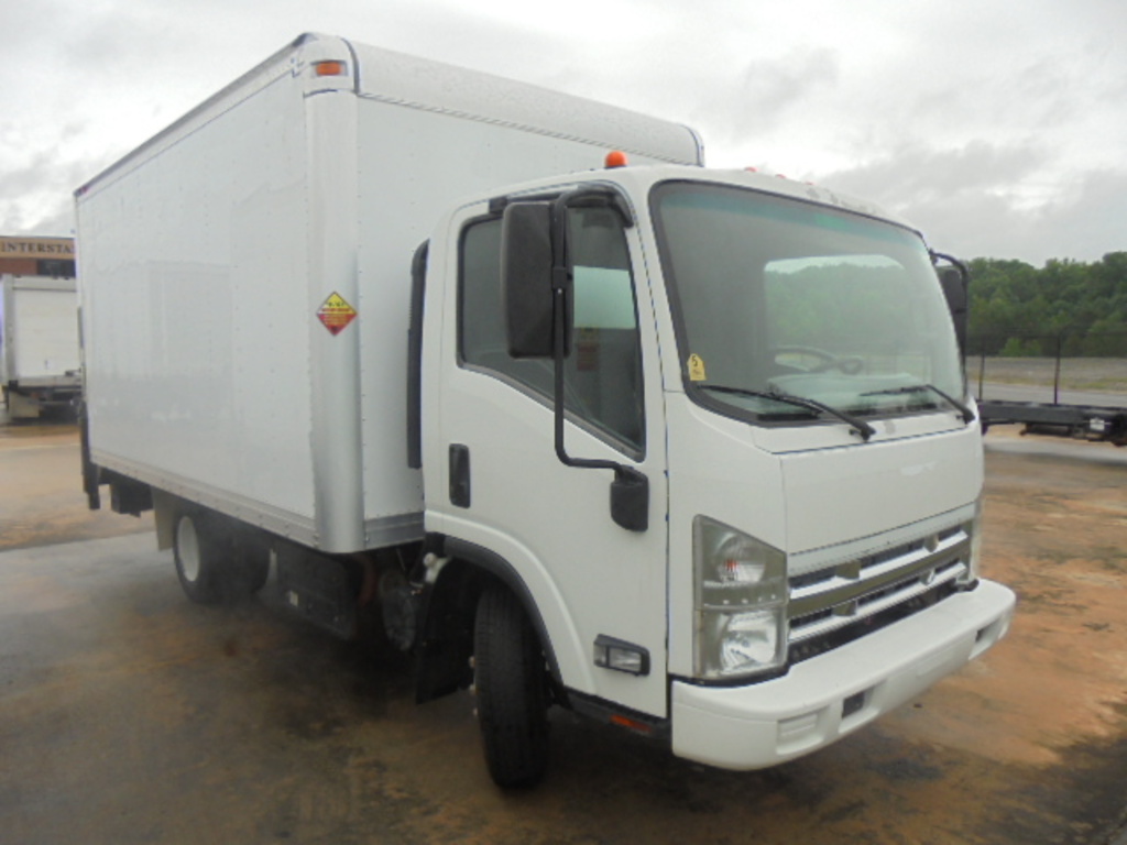 2011 ISUZU NPR Landscape Truck