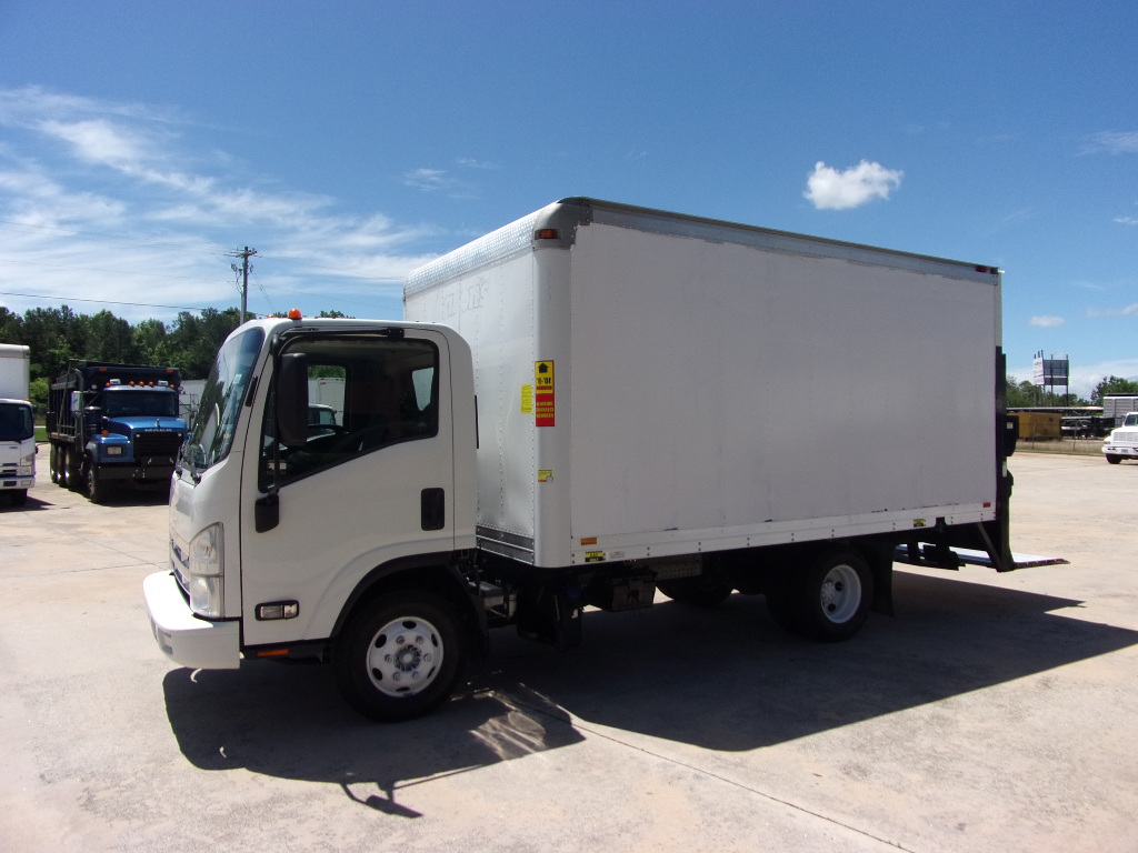 2011 ISUZU NPR Box Van Truck