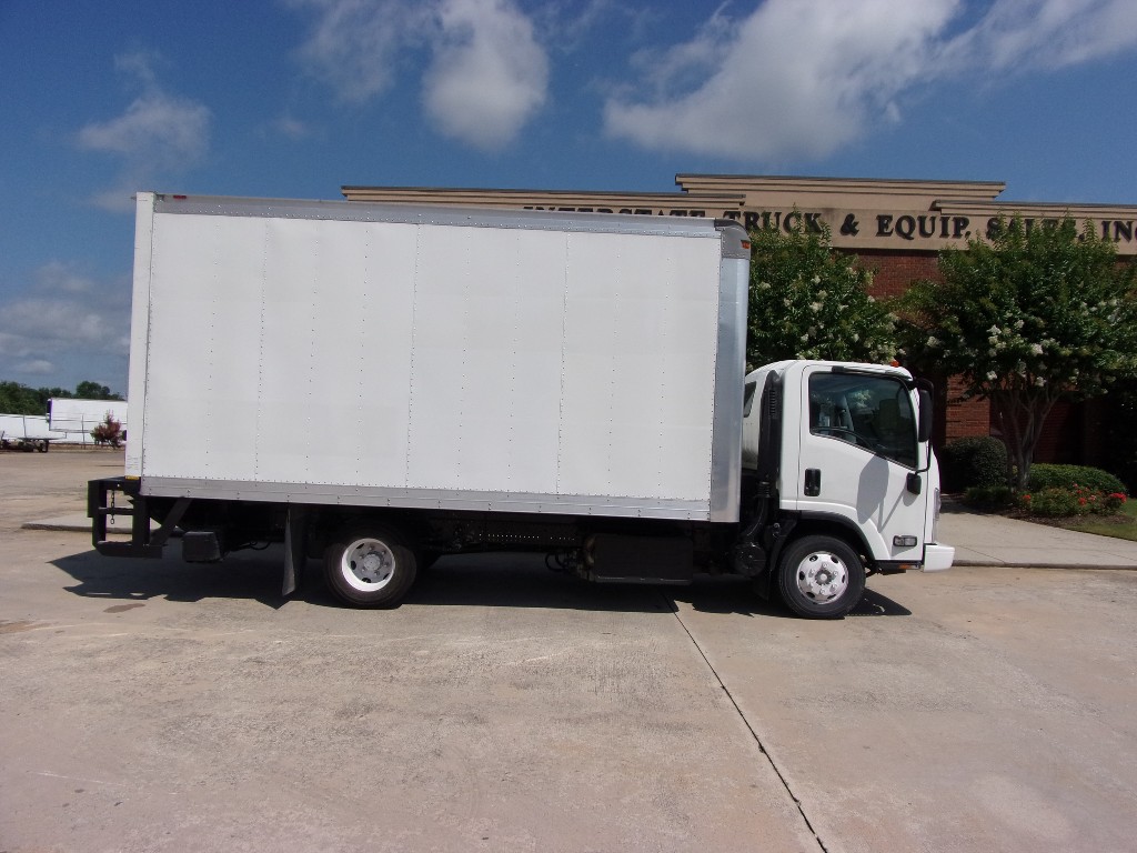 2011 ISUZU NPR HD Box Van Truck