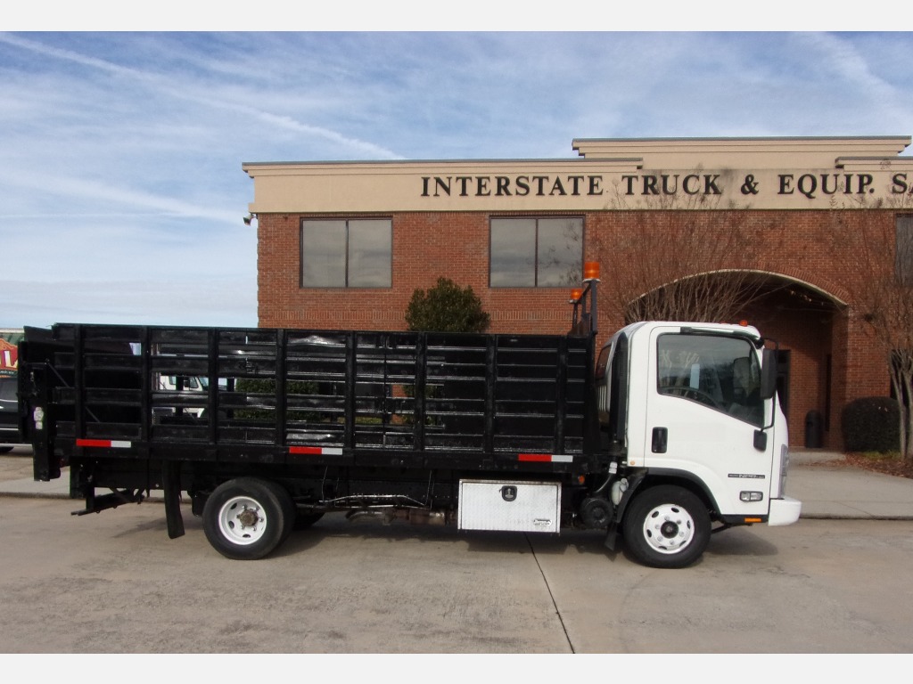 2010 ISUZU NPR Stake Body Truck