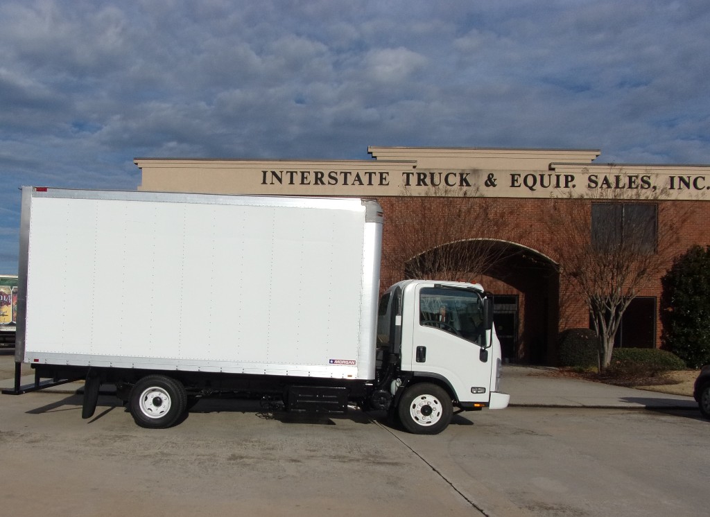 2013 ISUZU NPR HD Box Van Truck