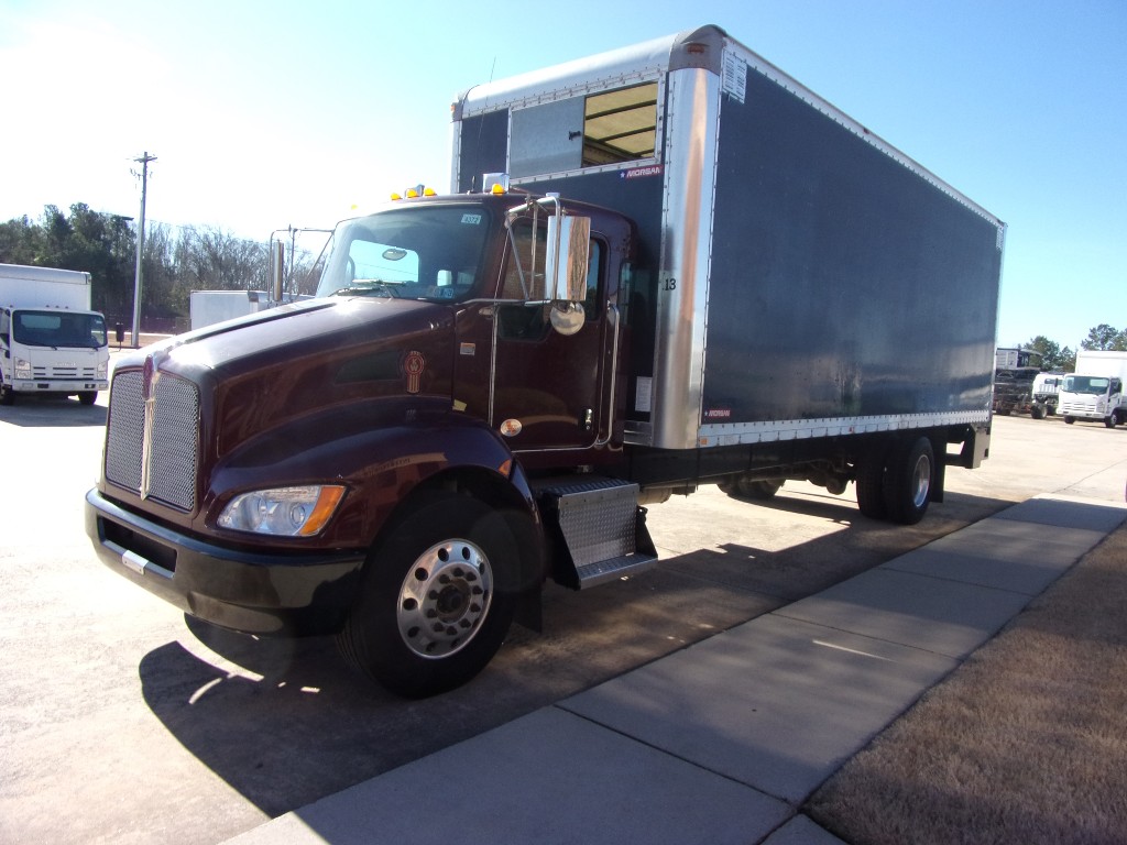 2012 KENWORTH T370 Box Van Truck