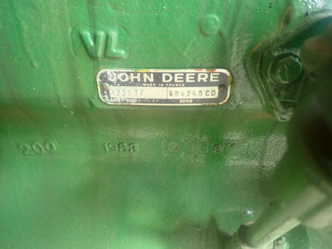 USED JOHN DEERE 4239TF COMPLETE ENGINE TRUCK PARTS #12751-6