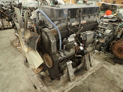 USED CUMMINS L10-330E COMPLETE ENGINE TRUCK PARTS #12906-2