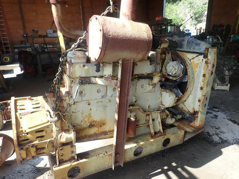 USED VOLVO TD100A COMPLETE ENGINE TRUCK PARTS #12907-3