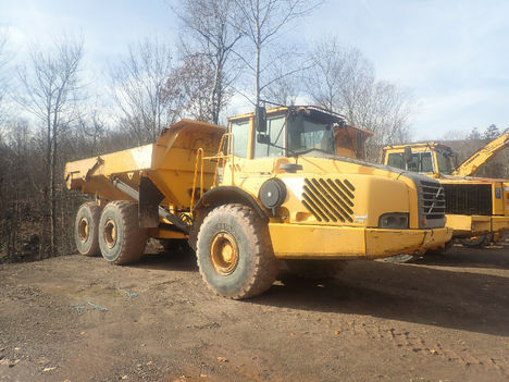 USED 2002 VOLVO A35D ARTICULATED HAULER EQUIPMENT #12911-1