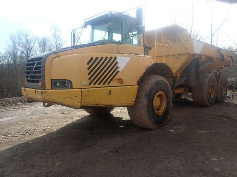 USED 2002 VOLVO A35D ARTICULATED HAULER EQUIPMENT #12911-6
