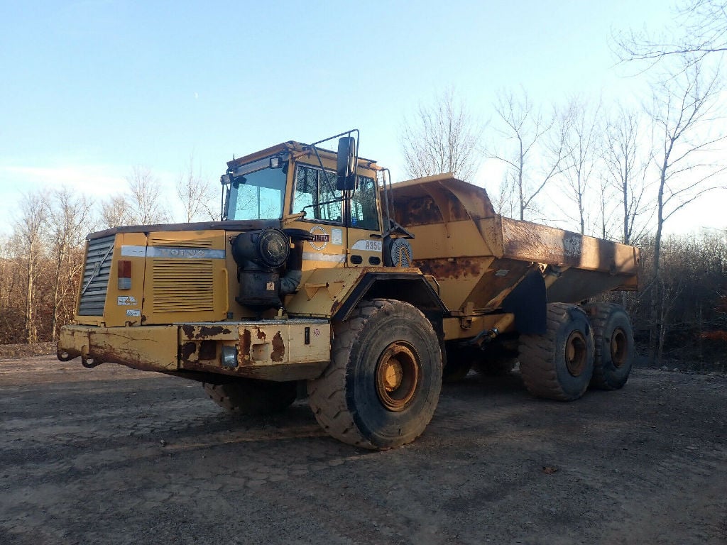 USED 1997 VOLVO A35C ARTICULATED HAULER EQUIPMENT #12913