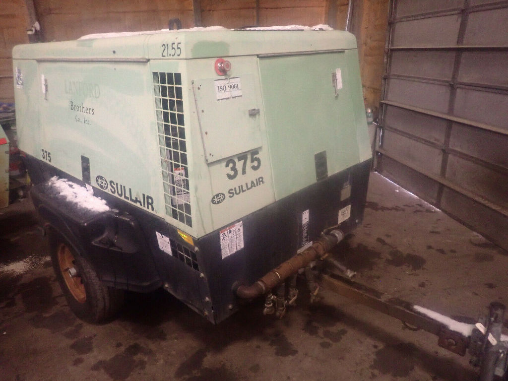 USED 2008 SULLAIR 375JD AIR COMPRESSOR EQUIPMENT #13031