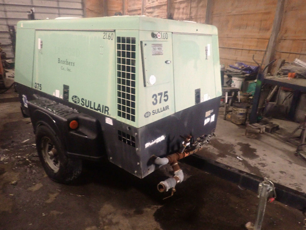 USED 2009 SULLAIR 375JD AIR COMPRESSOR EQUIPMENT #13033