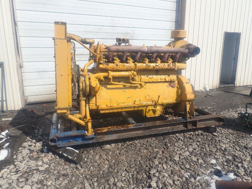 USED CAT D342 ENGINE: COMPLETE POWER UNIT TRUCK PARTS #13222