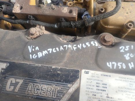 USED 2008 CAT C7 COMPLETE ENGINE TRUCK PARTS #13299-5