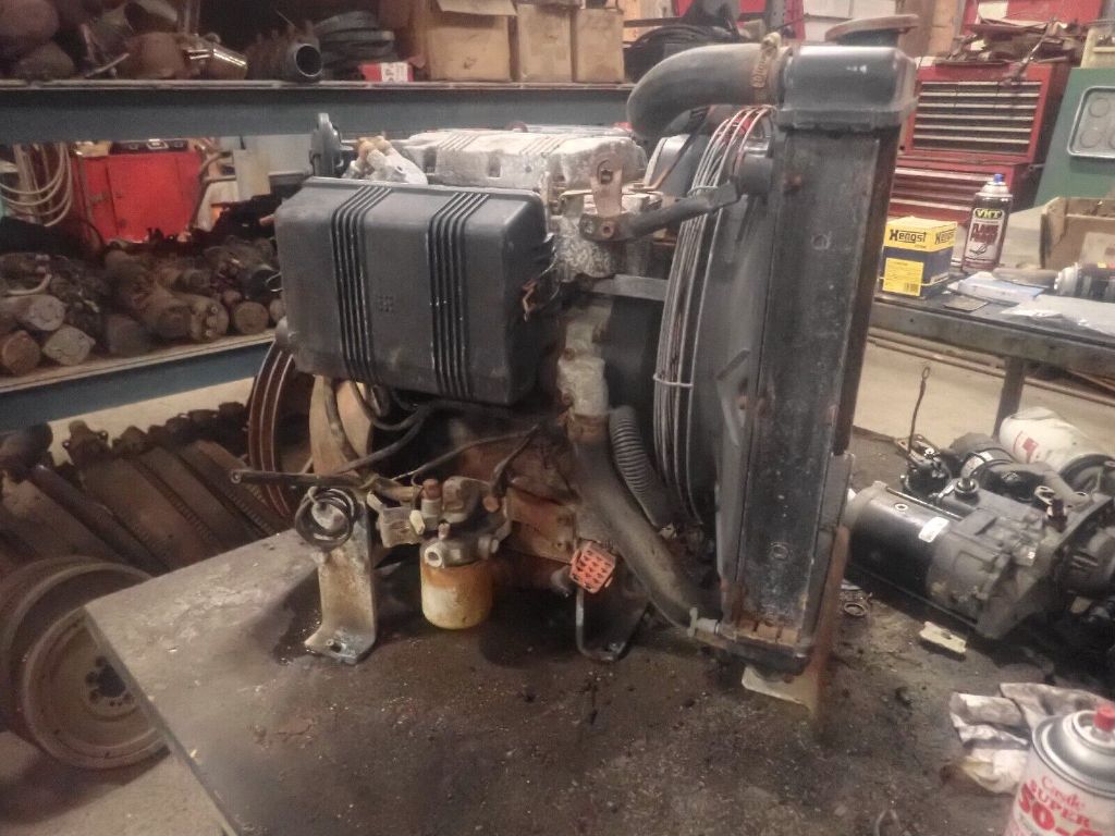 USED LOMBARDINI LDW602 ENGINE: COMPLETE POWER UNIT TRUCK PARTS #13375