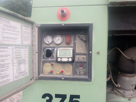 USED 2008 SULLAIR 375JD AIR COMPRESSOR EQUIPMENT #13466-10