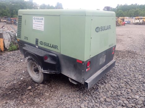 USED 2008 SULLAIR 375JD AIR COMPRESSOR EQUIPMENT #13466-4