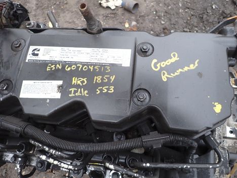 USED 2020 CUMMINS QSB 6.7 COMPLETE ENGINE TRUCK PARTS #13733-5