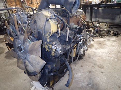 USED CAT 3406E COMPLETE ENGINE TRUCK PARTS #13745-2