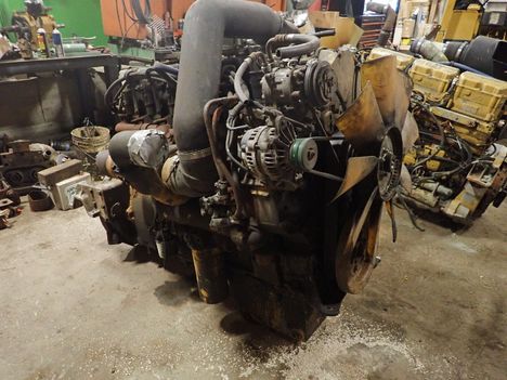 USED CAT 3406E COMPLETE ENGINE TRUCK PARTS #13745-3