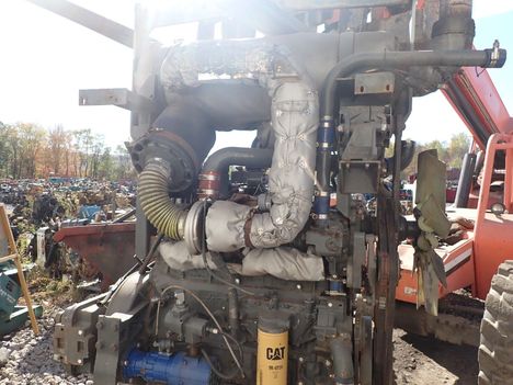 USED CAT C7 COMPLETE ENGINE TRUCK PARTS #13752-1