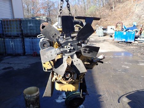 USED CAT 3044C/T COMPLETE ENGINE TRUCK PARTS #13762-2