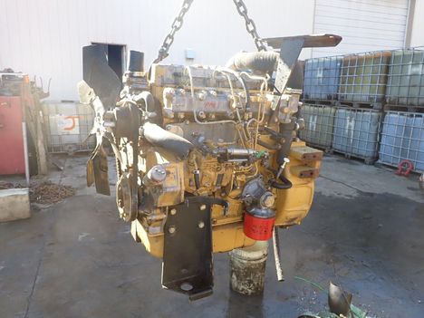 USED CAT 3044C/T COMPLETE ENGINE TRUCK PARTS #13762-3