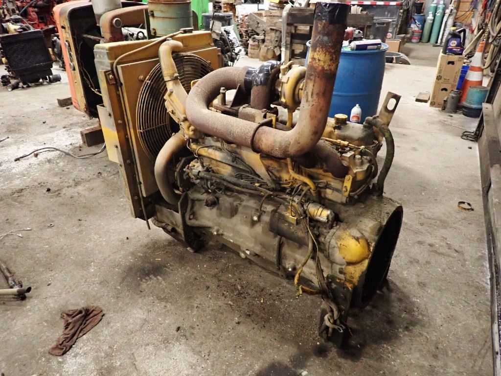 USED JOHN DEERE 6068TF001 COMPLETE ENGINE TRUCK PARTS #13779