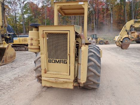USED BOMAG BW210PD DRUM / ROLLER COMPACTOR EQUIPMENT #13792-4