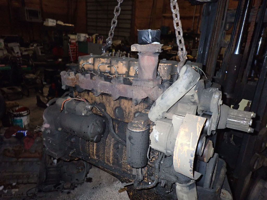 USED CASE 6-590 COMPLETE ENGINE ENGINES & PART #13917