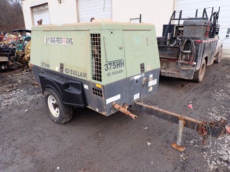 USED 2012 SULLAIR 375HH AIR COMPRESSOR EQUIPMENT #13933-1