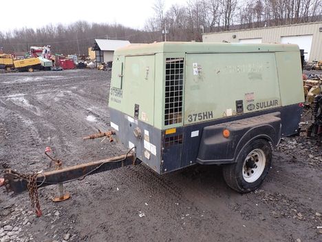 USED 2012 SULLAIR 375HH AIR COMPRESSOR EQUIPMENT #13936-2