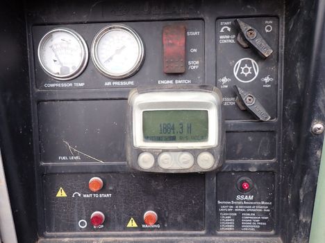 USED 2012 SULLAIR 375HH AIR COMPRESSOR EQUIPMENT #13936-6