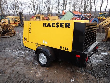 USED 2015 KAESER M114 375 AIR COMPRESSOR EQUIPMENT #13949-4