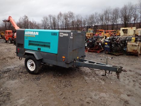 USED 2015 AIRMAN PDS400S AIR COMPRESSOR EQUIPMENT #14000-1