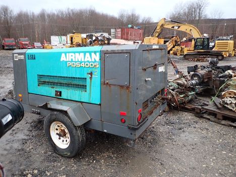 USED 2015 AIRMAN PDS400S AIR COMPRESSOR EQUIPMENT #14000-4