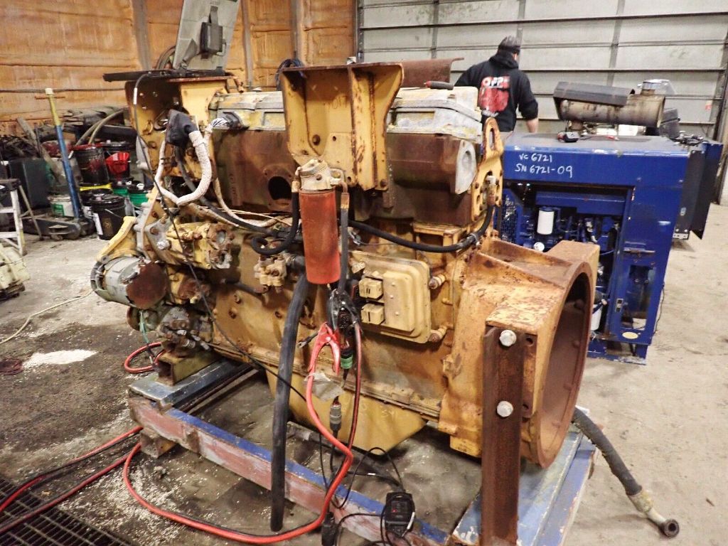 USED CAT 3456 COMPLETE ENGINE ENGINES & PART #14088