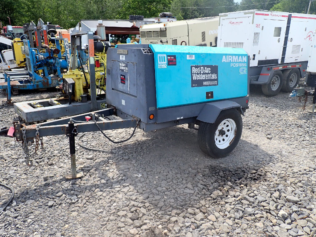 USED 2014 AIRMAN PDS185S-6C2 AIR COMPRESSOR EQUIPMENT #14497
