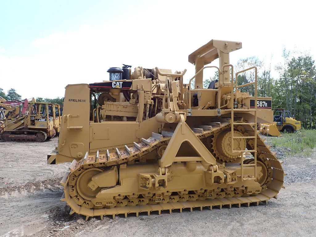 USED 2007 CAT 587R PIPE LAYER EQUIPMENT #14516