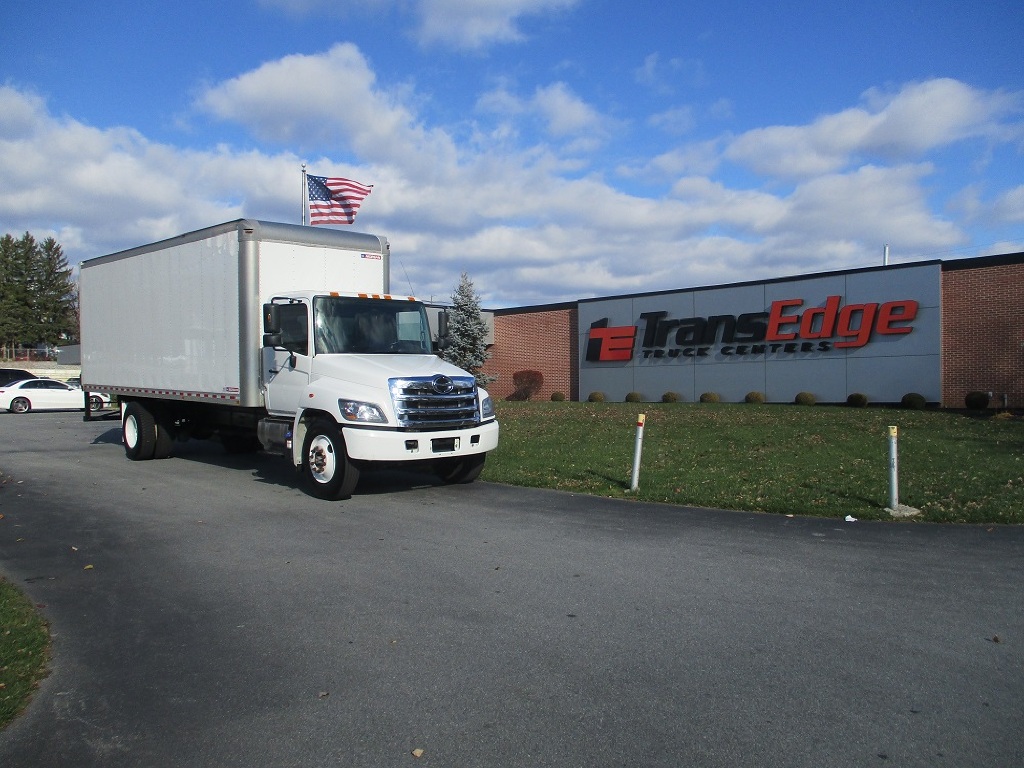 USED 2020 HINO 268A BOX VAN TRUCK #1811