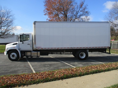 USED 2020 HINO 268A BOX VAN TRUCK #1811-10