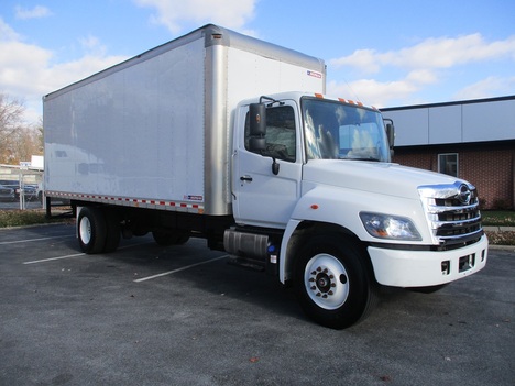 USED 2020 HINO 268A BOX VAN TRUCK #1811-4