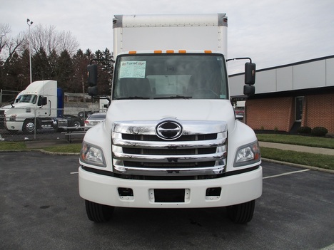 USED 2019 HINO 268A BOX VAN TRUCK #1817-3