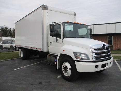 USED 2019 HINO 268A BOX VAN TRUCK #1817-4