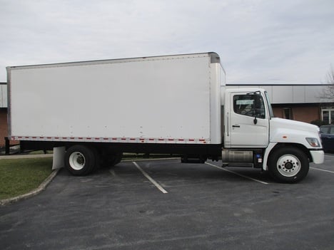 USED 2019 HINO 268A BOX VAN TRUCK #1817-5