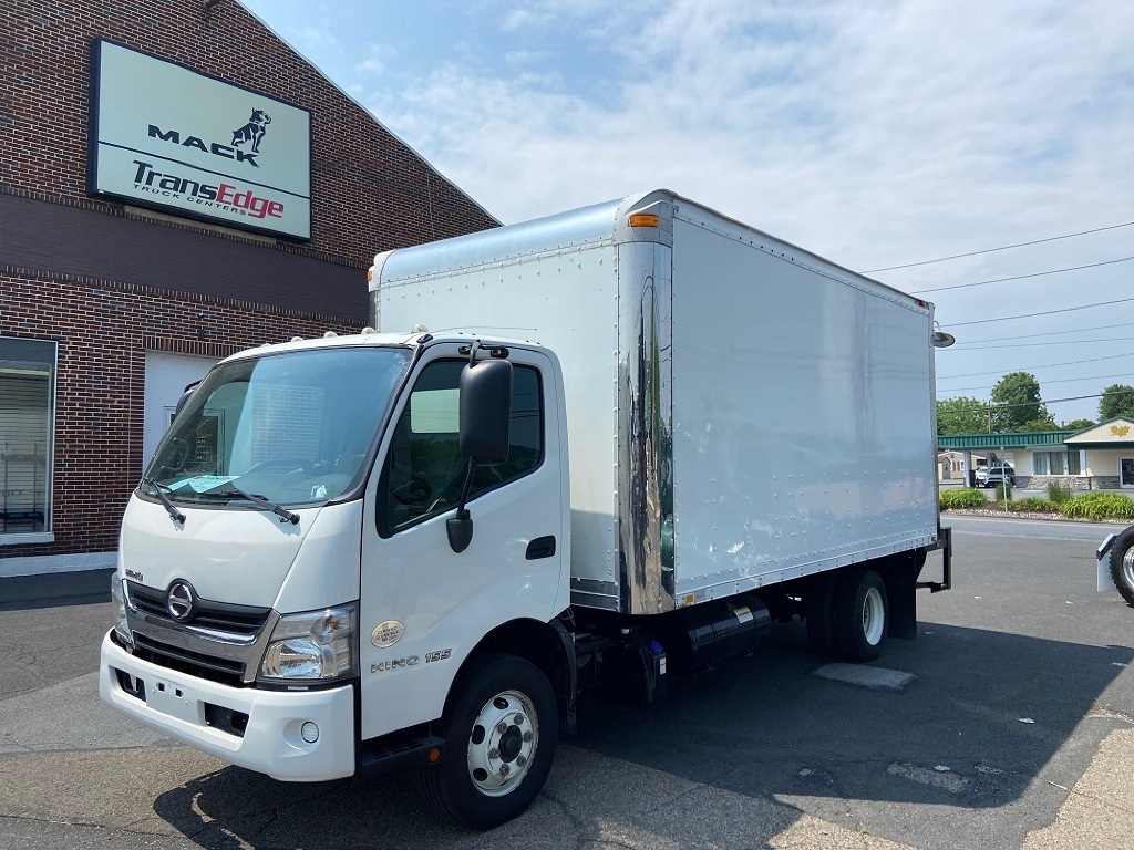 USED 2019 HINO 155 BOX VAN TRUCK #1823