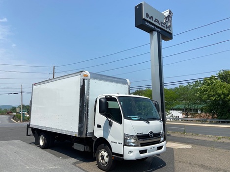 USED 2019 HINO 155 BOX VAN TRUCK #1823-2